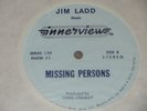 MISSING PERSONS - Innerview Radio Show LP (1984 series#29 show#1)