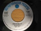 Bobby Paris Personally Tragedy Tetragrammaton 45 Northern Soul 1968