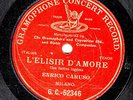 58g5.  Enrico Caruso - L'Elisir d'Amore-Una furtiva lagrima - G&T GC.52346