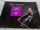 JANOS STARKER - A CELLO RECITAL. V.RARE COLUMBIA 33CX 1700 BLUE/GOLD ED1 EX/NM