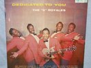 R&B DOO WOP - THE FIVE ROYALES DEDICATED TO YOU LP - ORIG DEEP GROOVE KING 580