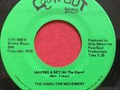 THE HAMILTON MOVEMENT   HAVING A SET   RARE NORTHERN SOUL FUNK 45   LOOK-OUT