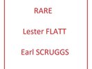 Lester FLATT Earl SCRUGGS 4 Picture Sleeve Sleeves EP