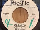 EDWIN STARR northern soul 45 Agent OO-Soul   Ric-Tic DJ single sided promo
