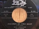 GUS JENKINS r&b rocker 45 Jealous Of You Baby / Off The Road   Pioneer