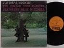 JUNIOR COOK QUINTET FEAT. BLUE MITCHELL Junior's Cookin' JAZZLAND LP VG+ mono