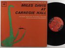 MILES DAVIS At Carnegie Hall COLUMBIA LP VG+ promo 6-eye mono