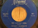 BOBBY GARRETT northern soul 45 My Little Girl / Big Brothers   Mirwood
