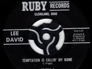 LEE DAVID - TEMPTATION IS CALLING MY NAME - RUBY