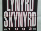 LYNYRD SKYNYRD  1992  FRANKFURT + orig.Concert Poster - Konzert Plakat TOP 249
