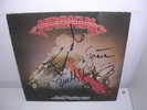 KROKUS - METAL RENDEZ-VOUS RARE UK FULLY SIGNED LP EXCELLENT CONDITION