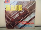 THE BEATLES PLEASE PLEASE ME LP  B/Y LABEL 1963 EJ.DAY SLEEVE EX/NM