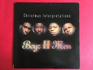 Boyz II Men-Christmas Interpretations KOREA ORIGINAL FIRST PRESS LP INSERT