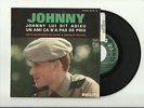 johnny hallyday ep 45t languette bandeau noir