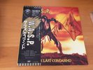 LP W.A.S.P. THE LAST COMMAND JAPAN OBI