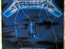 BANZAI Original 1984 METALLICA Ride the Lightning MEGAFORCE Record VINYL Rare VG