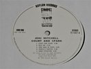 Joni Mitchell-Court And Spark-RARE 1974 US WL PROMO LP w/RARE Sticker-NEAR MINT