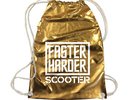 SCOOTER - Faster , Harder , Scooter - Gold - Turnbeutel / Rucksack / Gymbag