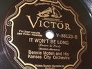 Bennie Moten-Victor V-38123 Loose Like A Goose (Chicago 1929) beauty