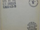 JIMI HENDRIX Live At The Los Angeles Forum 4-25-70   2xLP Gatefold Rubber Dubber