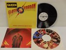 QUEEN Flash Gordon Soundtrack EX  1981 WHITE LABEL PROMO w/Poster Elektra 5E-518