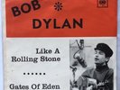 Rare Bob Dylan Ep PS 45 Single Sweden CBS 1952 Like A Rolling Stone Single