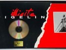 SOLDES: Rare JACQUES HIGELIN Authentique DISQUE D’OR ILLICITE Certifié SNEP