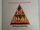 Def Leppard - Pour Some Sugar On Me UK SHAPED VINYL PICTURE DISC  EX+++++