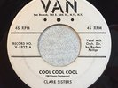 Clare Sisters “Cool Cool Cool” 45 on Van • Popcorn