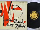 THELONIOUS MONK AND SONNY ROLLINS SAME PRESTIGE PJ-9 Japan MONO VINYL LP