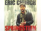 ERIC CHURCH SIGNED RARE 45 SPRINGSTEEN/ HUNGOVER & HARD UP AUTOGRAPH SIGNATURE