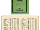 Beatles Paul McCartney Liverpool Institute Green Book 1959 (UK).