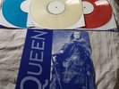Queen Highlander 3 x LP Test Pressings Red/White/Blue *STUNNING Nr Mint*