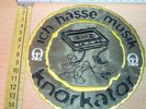 KNORKATOR ICH HASSE MUSIK RARE PATCH Excrementory Grindfuckers RAMMSTEIN