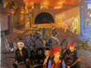 THE EXPLOITED - TROOPS OF TOMORROW / 2 x LP 1000 EX VINYLE COULEUR ROUGE + BLEU