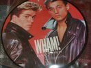 WHAM   BAD BOYS INSTRUMENTAL CBS WA 3143 GEORGE MICHAEL PICTURE DISC 80'S POP