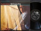 BILL EVANS TRIO Explorations LP RIVERSIDE RLP 9351 US 1961 DG ST Scott La Faro