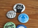 Rare Pin Badge Set Mod Revival The Chords Small World Secret Affair NBZ