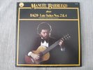 MANUEL BARRUECO PLAYS BACH: LUTE SUITES Nos. 2 & 4  VINYL RECORD LP / GUITAR