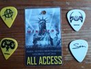 Package MINISTRY ( Al Jourgensen Band ) 2 Guitar Pick + 1 All Access Paris 2018