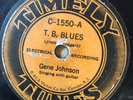 Timely Tunes C-1550 Gene Autry T.B. BLUES/High Steppin' Mama  78 rpm 1931  G