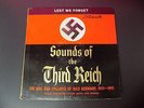 LEST WE FORGET Sounds of The THIRD REICH DBL LP Hologram Hitler Nazi RARE
