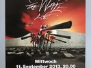 ROGER WATERS - THE WALL  2013 ZÜRICH + orig.Concert Poster -- Konzert Plakat NEU