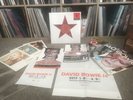 David Bowie Blackstar Red Vinyl+Exhibition Memorabillia,rare HMV prints+3 mags