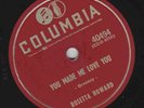 Rosetta Howard – 78 rpm Columbia 40494: You Made Me Love You/Ebony Rhapsody; E+