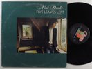 NICK DRAKE Five Leaves Left ANTILLES LP VG++/NM SHRINK