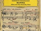 Karlheinz Stockhausen Mantra Rare DG 2530 208 VG+/NM- German Pressing LP