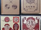 PEARL JAM Ten Club Christmas 2013 Fan Club Stickers Print and Patch VG+/M- RARE