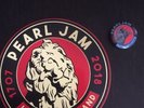 Pearl Jam London 02 Pin Badge And Sticker Third Night Rescheduled Gig 17/07