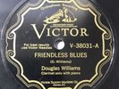 Douglas Williams VICTOR 38031 Friendless blues / Riverside Stomp MEMPHIS 78 EX